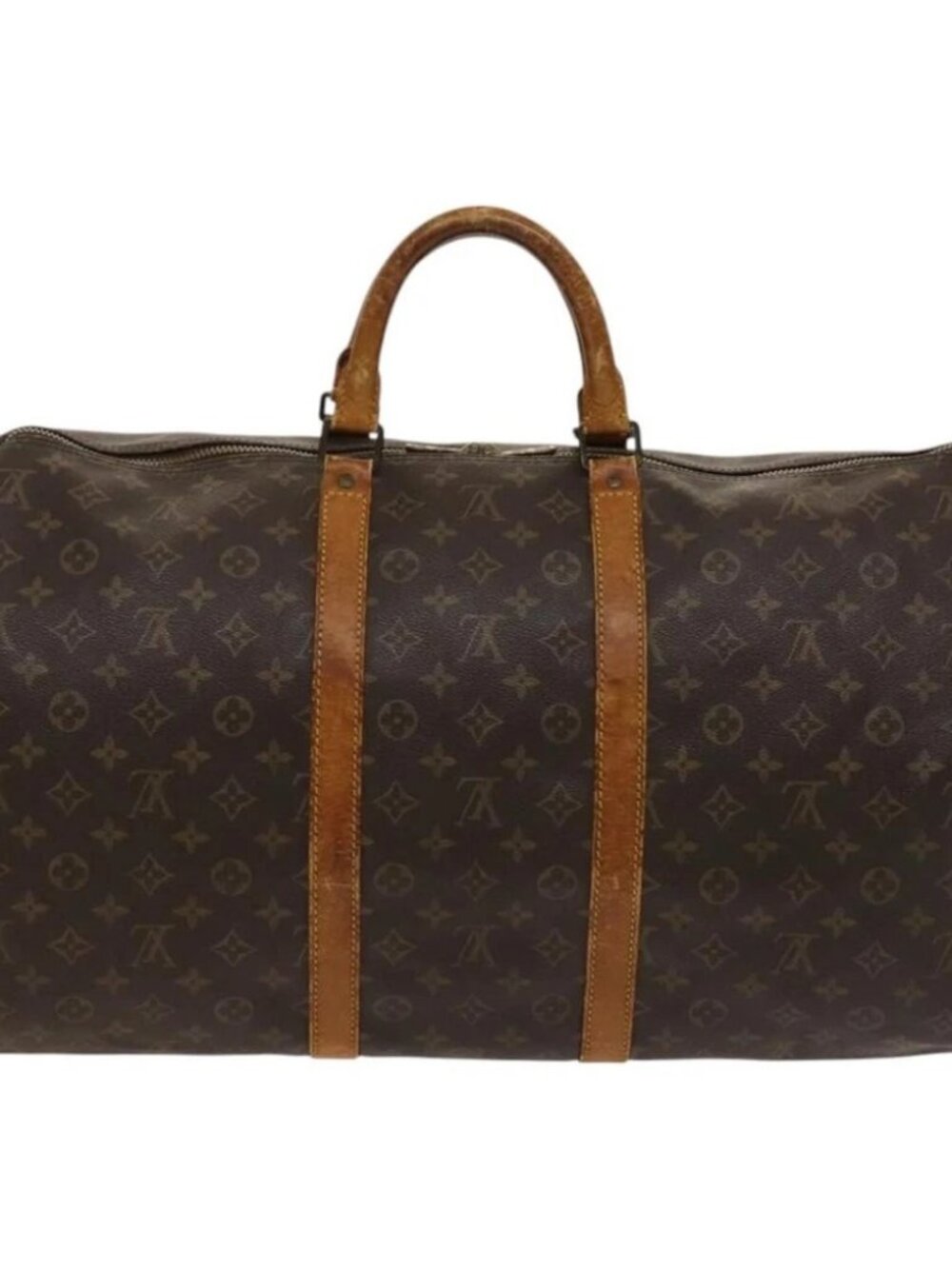 LOUIS VUITTON Monogram Keepall 55 Boston Bag - Picture 3 of 15